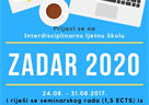 POZIV NA LJETNU ŠKOLU ZADAR 2020